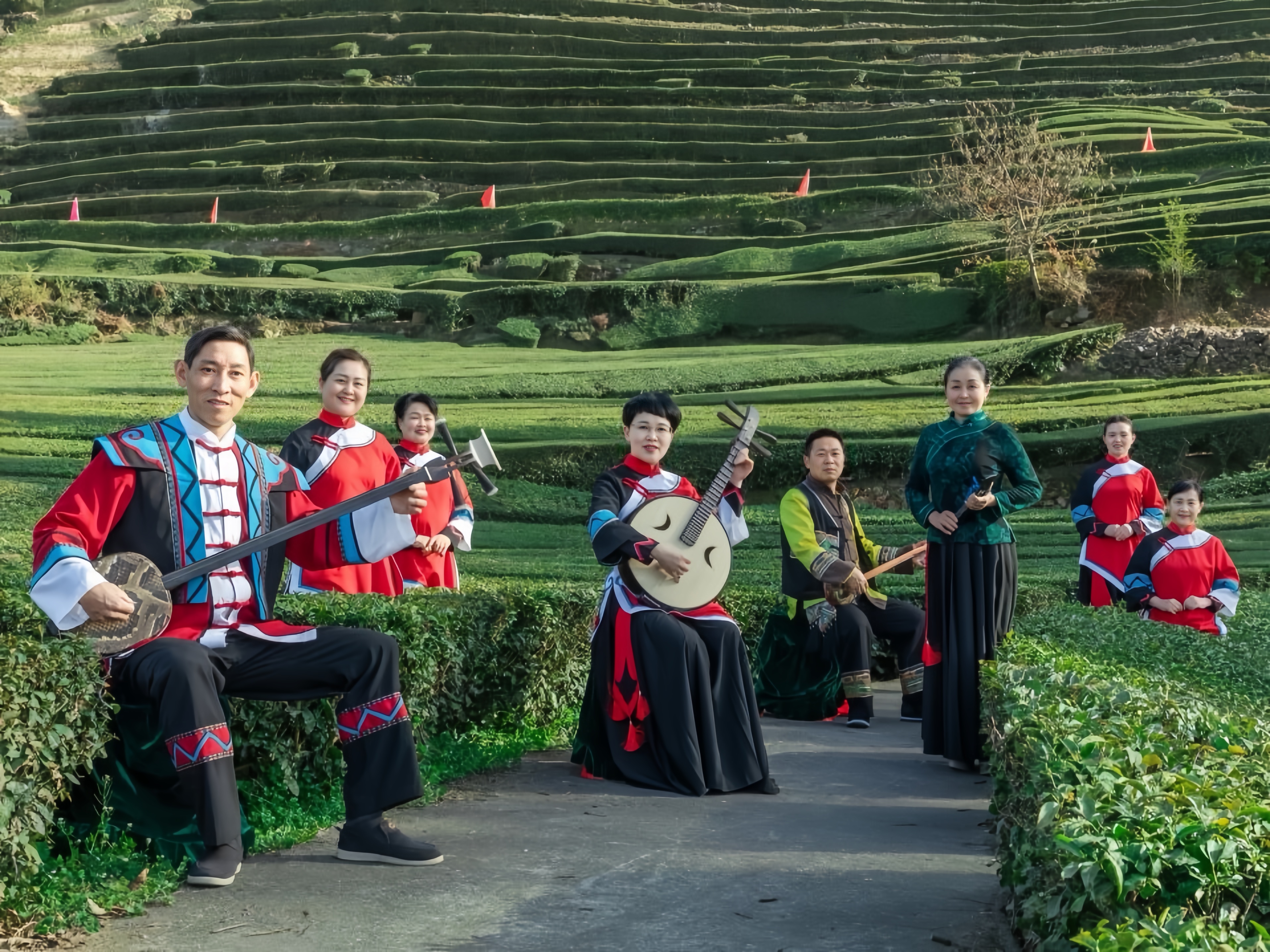 青岗岭景区演出